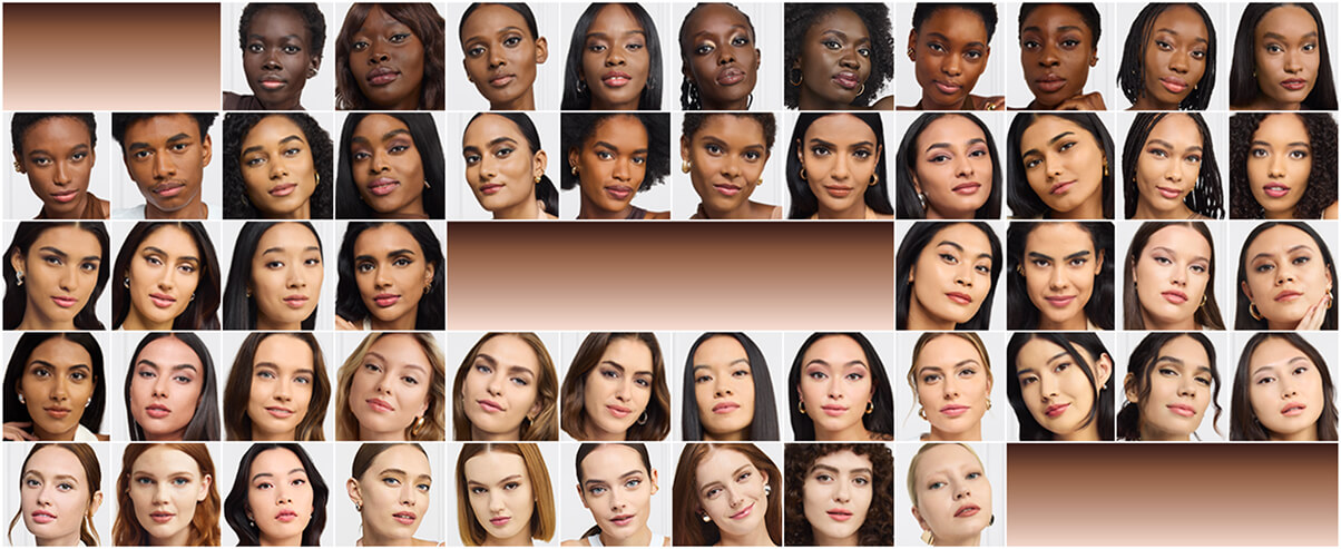 Osoby o różnych odcieniach skóry